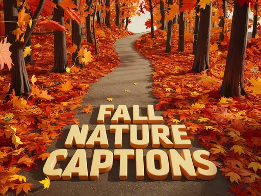 Fall Nature Captions