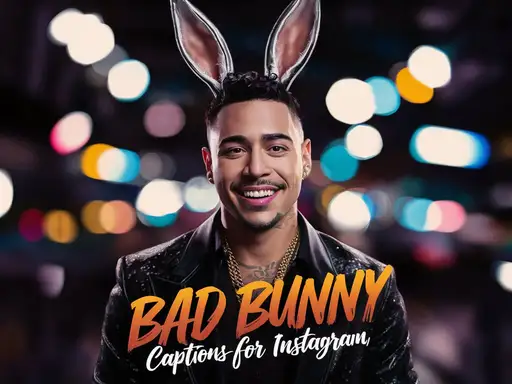 Bad Bunny Captions for Instagram