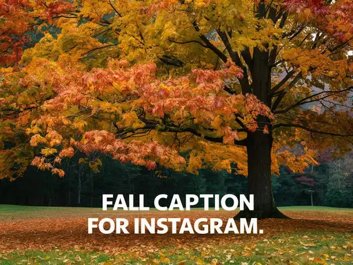 Fall Caption For Instagram