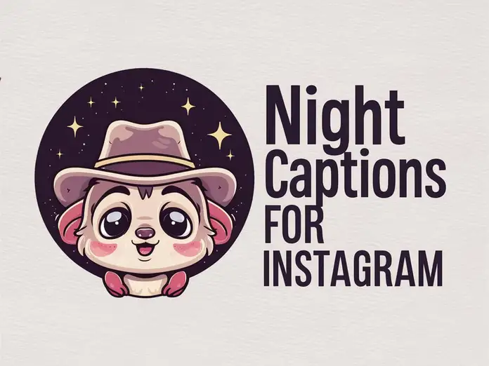 Night Captions for Instagram