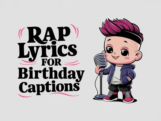 Rap Lyrics for Birthday Captions