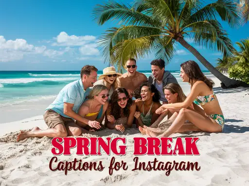 Spring Break Captions for Instagram