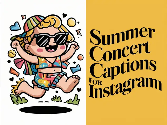 Summer Concert Captions for Instagram
